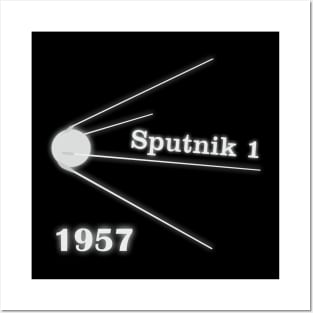 Sputnik Space Sattelite Posters and Art